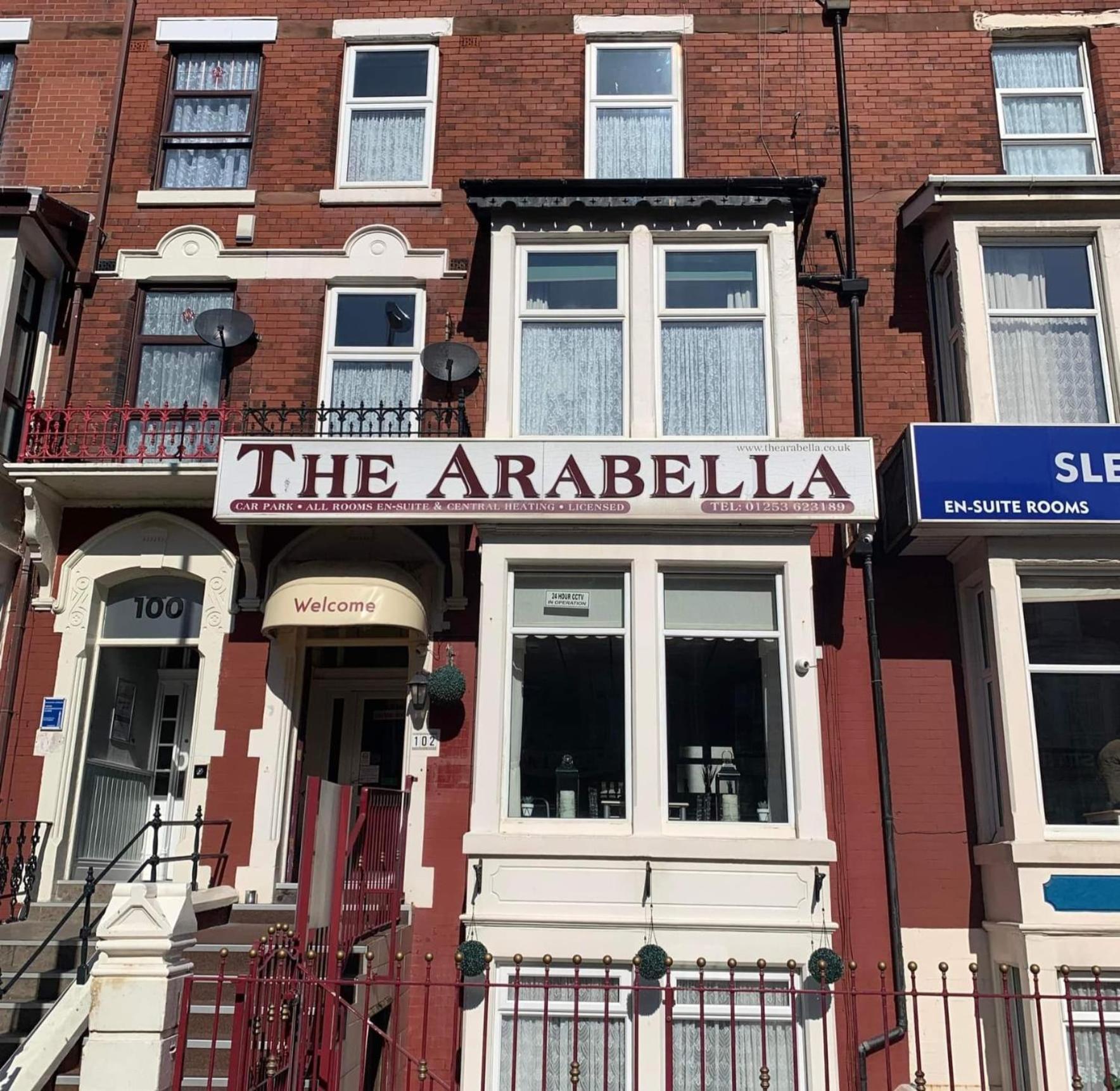 The Arabella Bed & Breakfast Blackpool Eksteriør bilde
